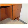 Image 8 : Wooden Desk w/ 2 Drawers & HON Cabinet & Rolling Office Armchair 72"x24"x30"H