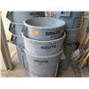 Image 2 : Multiple Rubbermaid Brute Stacking Commercial Waste Containers
