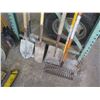 Image 2 : Multiple Rakes, Shovels, Brooms, Mops, Grips, etc