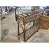 Image 2 : RUSTIC BRANCH 2 TIER SHELF UNIT