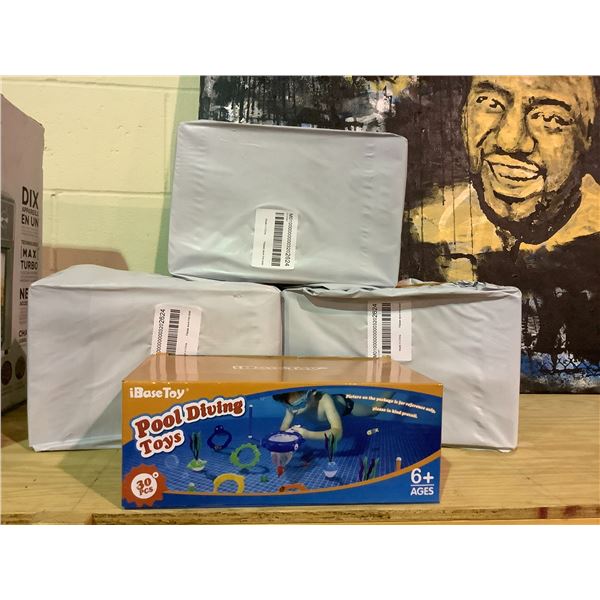 4 NEW POOL DIVING TOYS