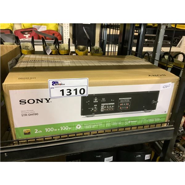 SONY STEREO RECEIVER STR-DH190