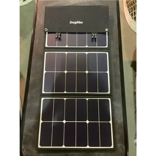 NEW SNUGMAX PORTABLE SOLAR PANEL