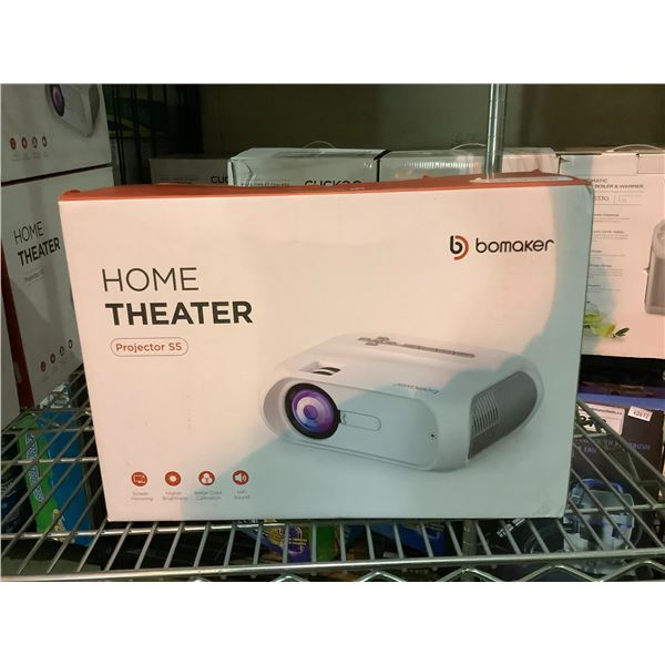 NEW BOMAKER HOME THEATER PROJECTOR S5