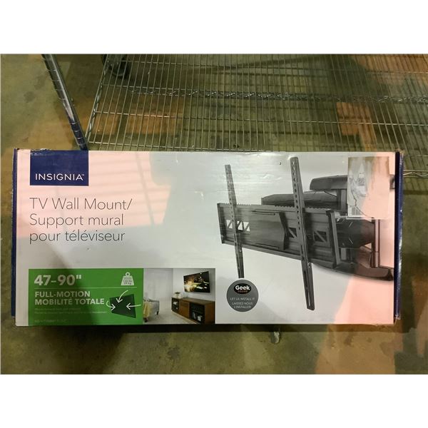 INSIGNIA 47-90" FULL MOTION TV WALL MOUNT