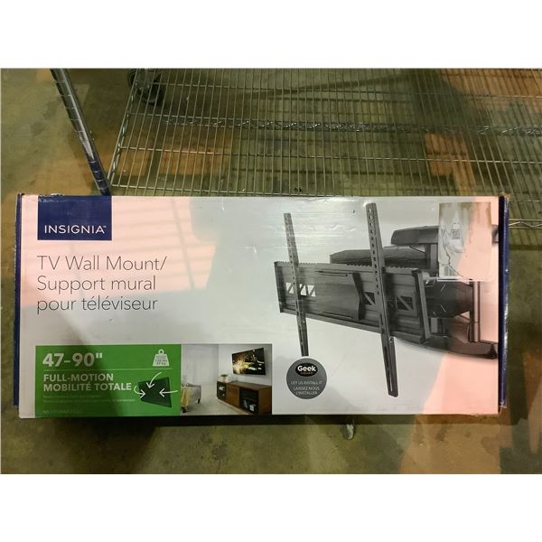 INSIGNIA 47-90" FULL MOTION TV WALL MOUNT