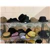 Image 2 : 5 SHELVES OF ASSORTED VINTAGE, AND COLLECTABLE HATS