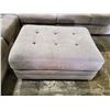 Image 2 : 3 PIECE SECTIONAL SOFA WITH STORAGE OTTOMAN (SOME DAMAGE, NO PLUG IN)