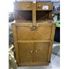 Image 1 : ANTIQUE ART DECO DROP FRONT CABINET