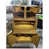Image 2 : ANTIQUE ART DECO DROP FRONT CABINET