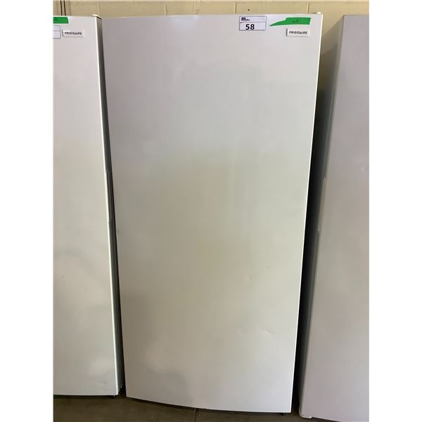 WHITE FRIGIDAIRE UPRIGHT FREEZER