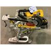 Image 2 : DEWALT DCS361 7-1/4" CORDLESS 20V SLIDING COMPOUND MITRE SAW WITH CHARGER & 2 BATTERIES