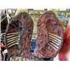 Image 2 : LOT OF MOVIE PROP SIDES OF BEEF AND PORK LIFE SIZE *RACK NOT INCLUDED*