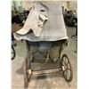 Image 2 : MARKET CART MOVIE PROP MEASURES 80"L X 28"W *REQUIRES WHEELS TO BE SCREWED BACK ON*