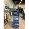 Image 2 : BLUE 7 STEP WAREHOUSE MOBILE STAIRCASE