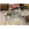 Image 1 : MILWAUKEE 12" SLIDING COMPOUND MITRE SAW  (MODEL 6955-20)  WITH MILWAUKEE MOBILE STAND