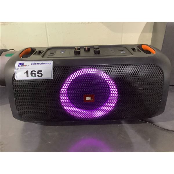 *TESTED WORKING* JBL PARTYBOX ON THE GO WIRELESS BLUETOOTH SPEAKER, GUITAR AMP & KARAOKE MACHINE