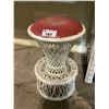 Image 1 : FIBERGLASS BAR STOOL WITH CUSHION