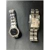 Image 2 : WATCH BOX WITH .925 ITEMS AND WATCHES: CITIZEN, KENNETH COLE, BULOVA, MICHAEL KORS