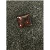 Image 2 : RED PRINCESS CUT RUBY  APPROX. 2.5CT