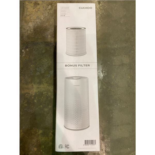 CUCKOO 3 IN 1 TRUE HEPA FILTER AIR PURIFIER