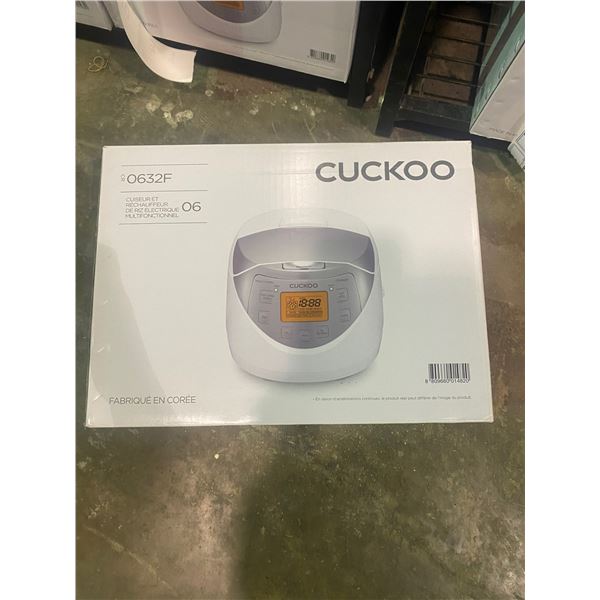 CUCKOO CR0632F MULTIFUNCTIONAL ELECTRIC RICE COOKER/WARMER