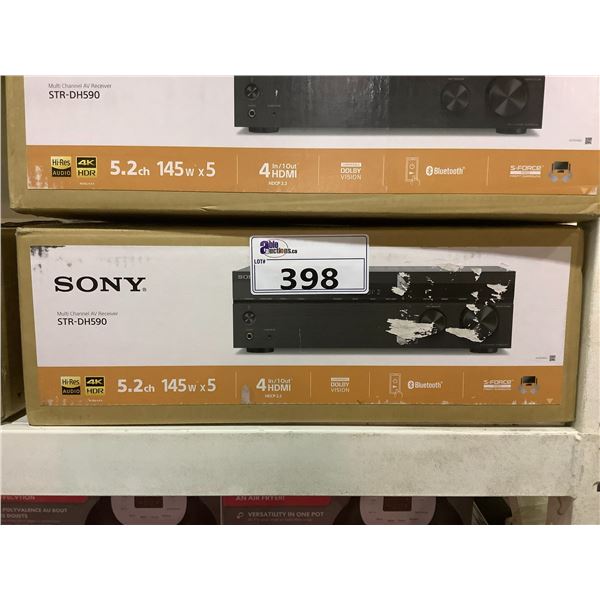 SONY SSTR-DH590 5.2CH BLUETOOTH MULTI CHANNEL AV RECEIVER
