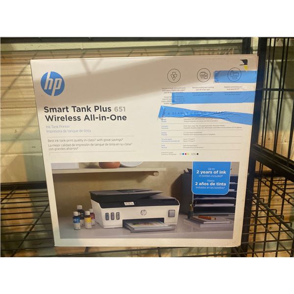 HP SMART TANK PLUS 651 WIRELESS ALL IN ONE PRINTER