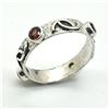 Image 2 : SILVER MULTI COLOUR GEM STONE(0.9CT) RING SIZE 9.5