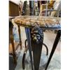 Image 2 : BOMBAY LION HEAD MOTIF SIDE TABLES