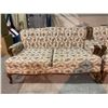 Image 2 : PAIR OF FRENCH PROVINCIAL BUTTON BACK LOVE SEATS