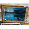 Image 2 : ILLUMINATED FRAMED LANDSCAPE PICTURE, FRAMED FOREST LANDSCAPE PRINT & FRAMED MIRRORED