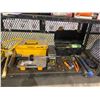 Image 2 : ASSORTED TOOLS INCLUDING; HAMMERS, CIRCULAR SAW BLADES, TOOL BOXES, HARDWARE & MORE