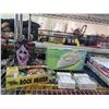 Image 2 : ASSORTED ITEMS INCLUDING; EXERCISE BALLS, ROCK HEATER, IRON & MORE
