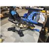 Image 2 : SLIDING COMPOUND MITER SAW & BATTERY OPERATED CHAINSAW (NO BATTERY OR CHARGER)