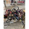 Image 1 : PALLET OF BIKE PARTS FOR PARTS OR REPAIR