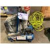 Image 1 : OMEGA CONTRACTOR DV-22B 2 HP DUAL TANK AIR COMPRESSOR WITH HOSE