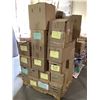 Image 2 : PALLET OF ASSORTED SET DEC ITEMS INCLUDING; GLASSWARE, UMBRELLA BAGS, ASSORTED FABRICS & MORE