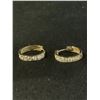 Image 2 : STAMPED 14K HOOP EARRINGS