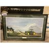 Image 1 : FRAMED JOHN DEERE TRACTOR PRINT 39" X 25"
