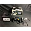 Image 1 : NINTENDO GAMECUBE CONSOLE WITH 1 CONTROLLER AND MICROPHONE NO POWER CORD