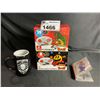 Image 1 : NINTENDO DS GAMES WITH CASE, 2 BLAST GAMES, & CALL OF DUTY ZOMBIEZ MUG