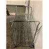 Image 2 : NEW 3 TIER CHROME MOBILE 36" X 24" CART