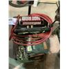 Image 2 : POWERBUILT HOTROD 5 GALLON 3HP DUAL TANK AIR COMPRESSOR WITH MOBILE DOLLY, AND AIRLINE