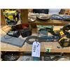 Image 2 : SHELF LOT OF ASSORTED DEWALT, CRAFTSMAN DRILLS, ASSORTED CHARGERS, BATTERIES, AND MORE