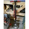 Image 2 : POLISHER, AND TOTE OF ASSORTED CLAMPS, AND KEYHOLE SAW BLADES