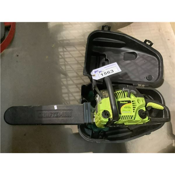 POULAN P3818AV 18" GAS 38CC CHAINSAW