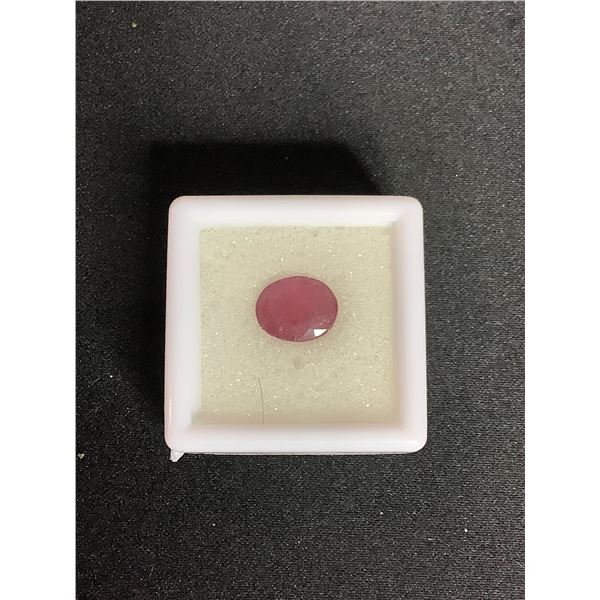 NATURAL RUBY 2.36CT, 9.51 X 7.73 X 3.03MM, OVAL CUT, VS, MADAGASCAR, GF TREATMENT