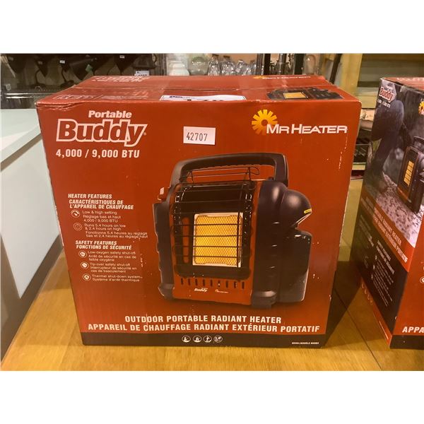 NEW PORTABLE BUDDY MR HEATER 4000/9000 BTU