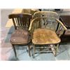 Image 2 : 2 CHAIRS, PADDED BENCH, AND SIZE TABLE